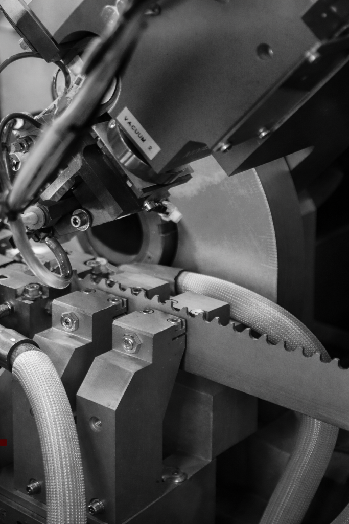 bandsaw blade tooth grinding machine industrial manufacturing process wokeli factory